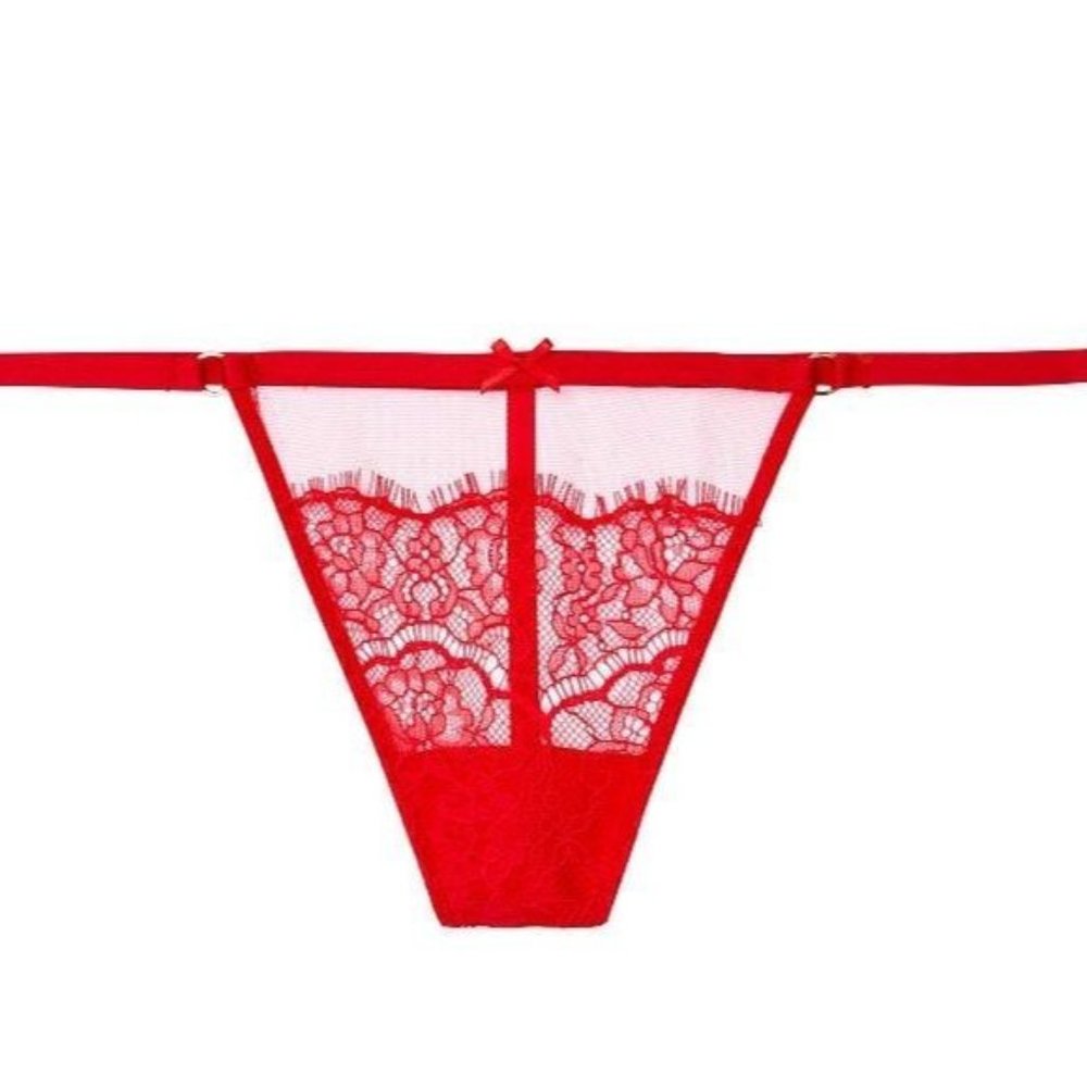 NEW VS RED very sexy v-string panty underwear